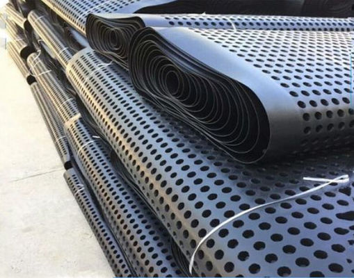 Черная доска дренажа пластмассы HDPE для зеленеть крыши